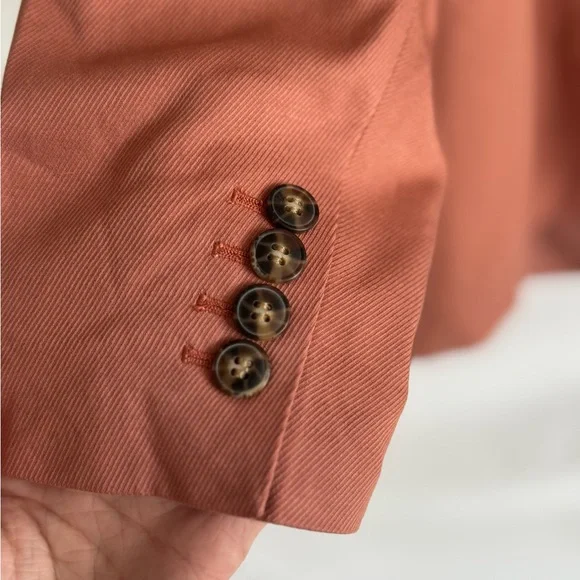 Madewell Women's Blazer in Dusty Rose - Picture 7 of 10